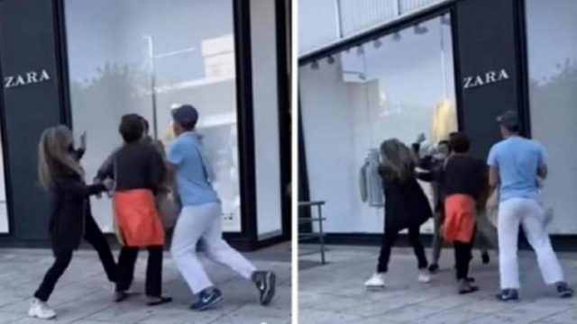«Φύγε από εδώ μωρή, παλιοτσόλι»: Ξύλο μεταξύ γυναικών έξω από πολυκατάστημα στη Γλυφάδα!