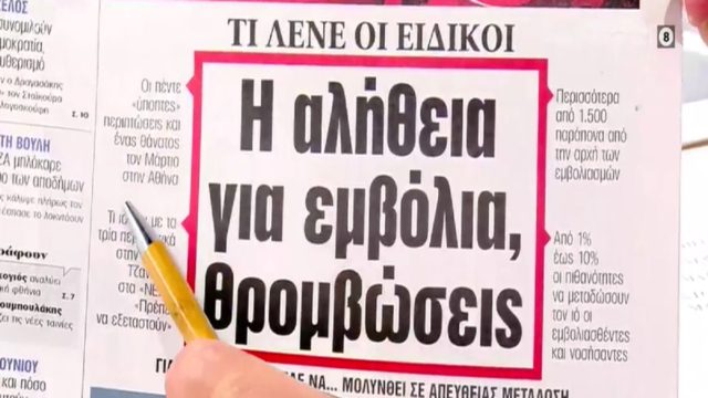 Τα πρωτοσέλιδα των εφημερίδων (27/5)