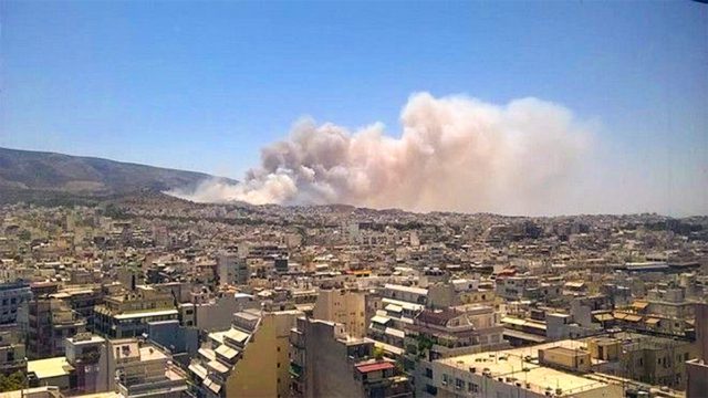 Φωτιά στο Μαρούσι