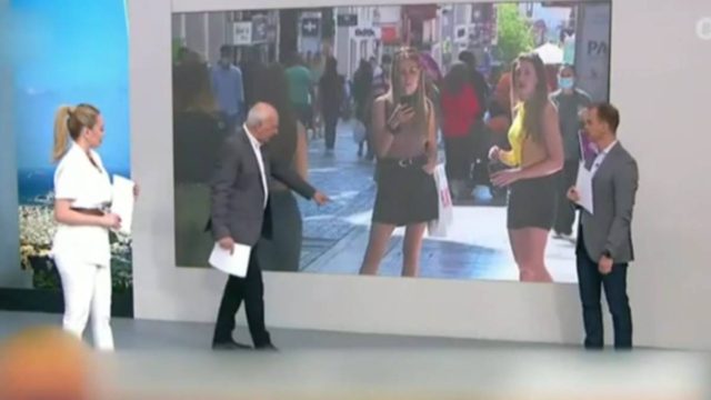 Η μίνι φούστα που «τρέλανε» τον Παπαδάκη – Απίστευτο ξέσπασμα live στο Πρωινό (ΒΙΝΤΕΟ)