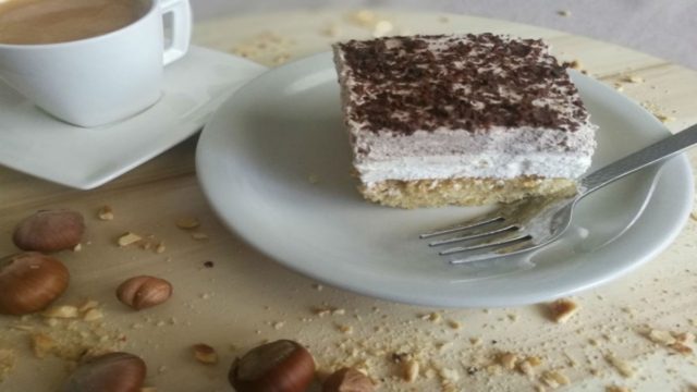 Γλυκό ψυγείου με σοκολάτα και εσπρέσο