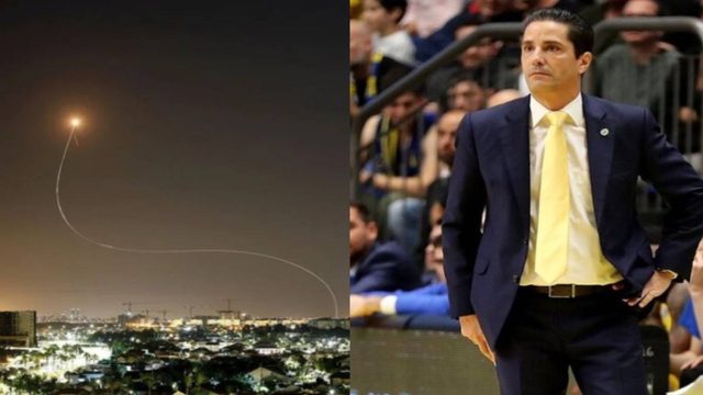 Νύχτα τρόμου στο Ισραήλ: Ο Γιάννης Σφαιρόπουλος κλείστηκε σε καταφύγιο