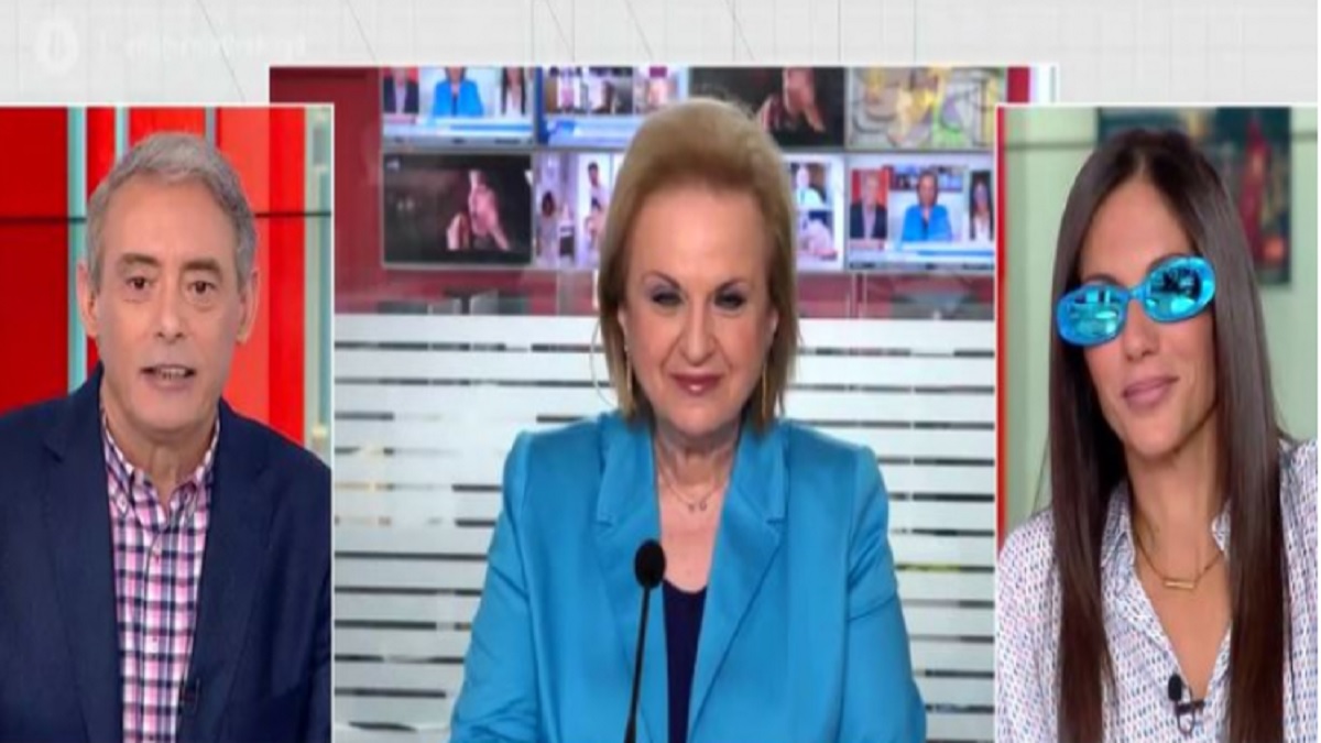 «Στράβωσε» η Παγώνη με Χασαπόπουλο-Βούλγαρη για τα viral μπλε γυαλιά της – «Δεν είναι του στυλ σας…» (Video)