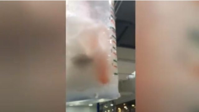 «Πάγωσε» με αυτό που βρήκε μέσα στο ποτήρι του