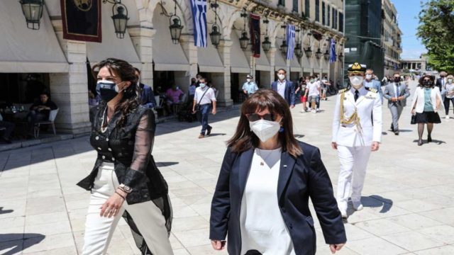Επίτιμη δημότης Κέρκυρας η Κατερίνα Σακελλαροπούλου
