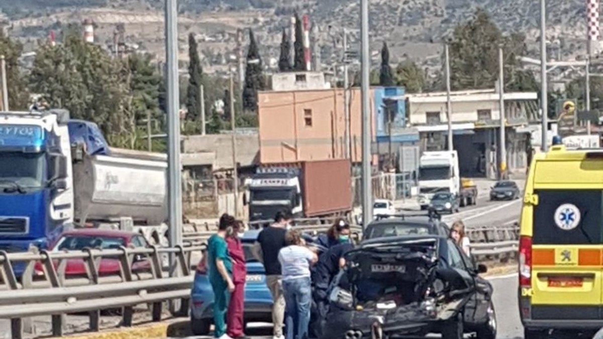 Αγριογούρουνο προκάλεσε σοβαρό τροχαίο στην Εθνική Οδό