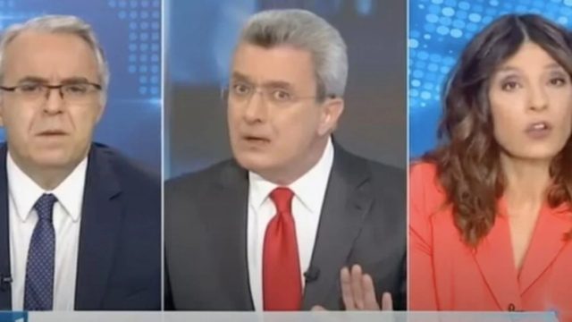 Άγριος καυγάς! Τα… πήρε ο Χατζηνικολάου – «Χαμός» με την Τσαπανίδου στο δελτίο του ANT1 (ΒΙΝΤΕΟ)