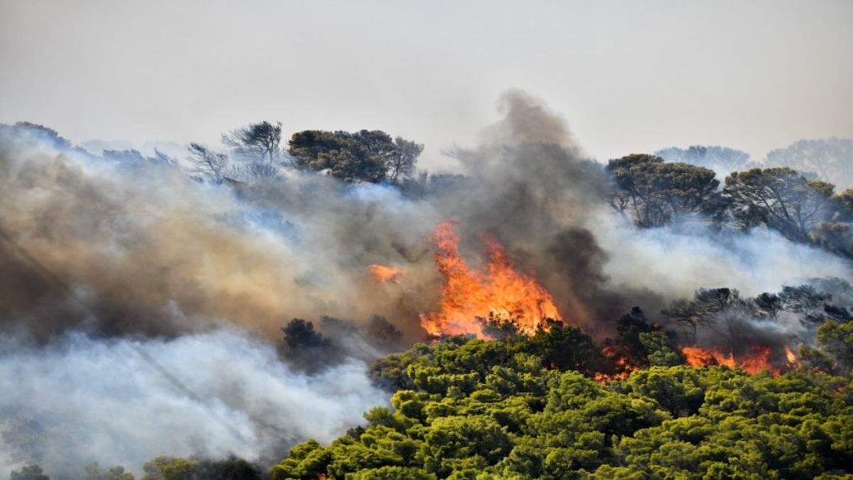 Πάτρα: Υπό μερικό έλεγχο η μεγάλη φωτιά που ξέσπασε το απόγευμα