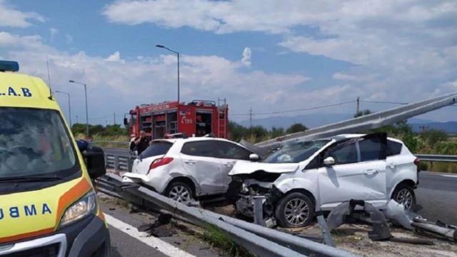 Τροχαίο με τέσσερις τραυματίες κοντά στον κόμβο του Κιλελέρ