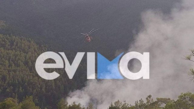 Φωτιά στην Εύβοια