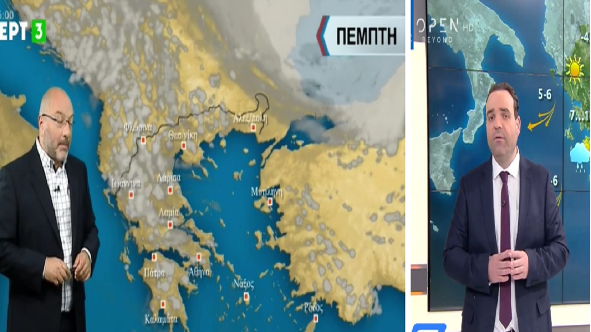Καιρός σήμερα: Συννεφιά και τοπικές καταιγίδες – Οι πρώτες εκτιμήσεις Αρναούτογλου-Μαρουσάκη για το τριήμερο του Αγίου Πνεύματος