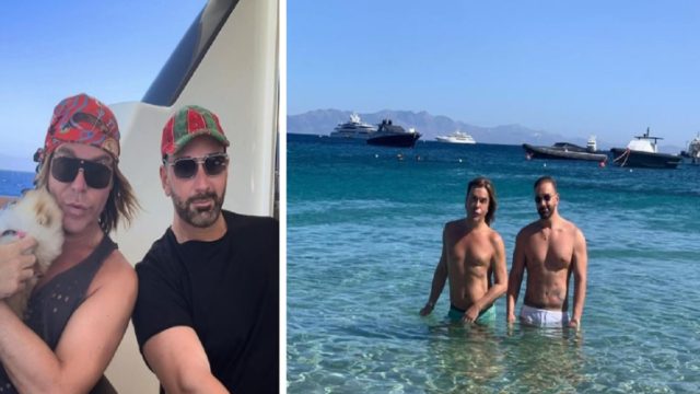Νίκος Κοκλώνης: Στη Μύκονο με τον Τρύφωνα Σαμαρά – Οι πόζες στη θάλασσα (photos)