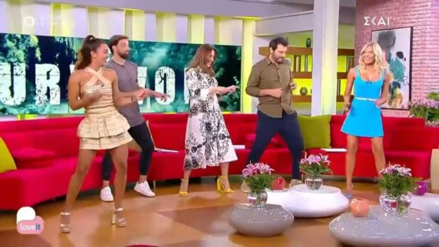 «Διπλή» κόλαση στον αέρα: Μαλέσκου-Καρολίνα χορεύουν και προκαλούν… καύσωνα!