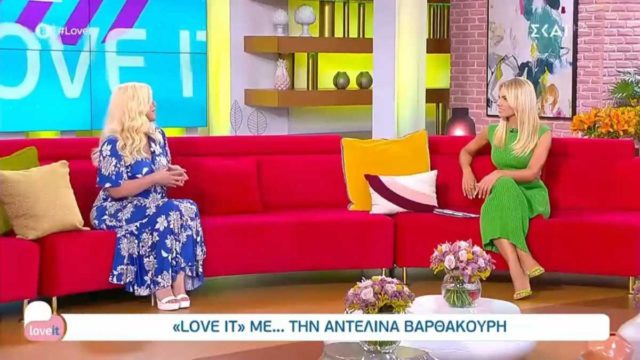 Ιωάννα Μαλέσκου: Φόρεσε τα πράσινα κι έβαλε «φωτιά» για τον Χεζόνια – Η απάντηση της παρουσιάστριας