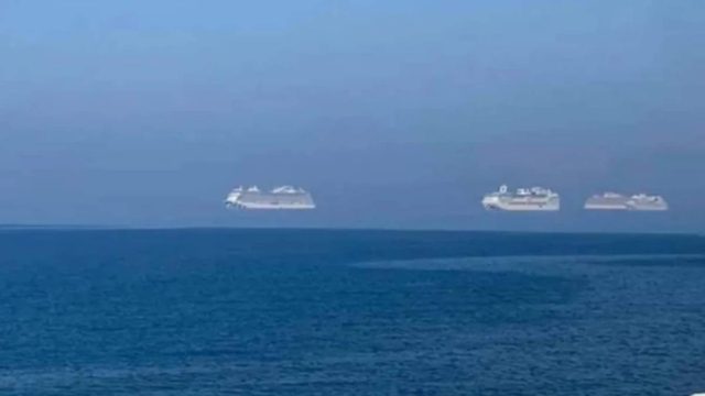 Φαινόμενο Μοργκάνα: Πλοία “αιωρούνται” στη Κύπρο! Οι εικόνες που έχουν γίνει viral