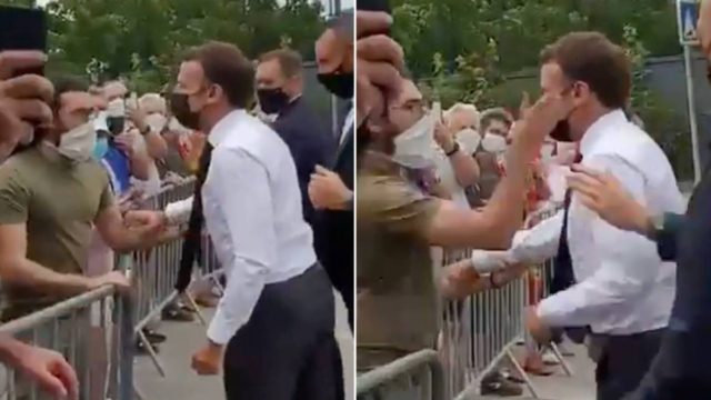 Εμανουέλ Μακρόν: Στην φυλακή ο άνδρας που τον χαστούκισε – Τι σημαίνει η μεσαιωνική κραυγή που έβγαλε