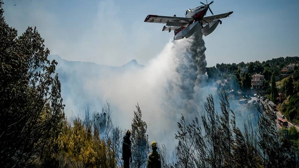Δύσκολη νύχτα σε Εύβοια και Βαρνάβα – Νέα βίντεο από τη μάχη της κατάσβεσης στα Νέα Στύρα