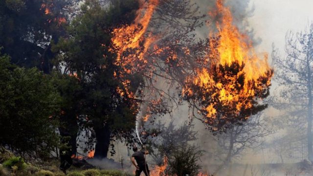 Πύρινη λαίλαπα σε Αργολίδα και Εύβοια – Συναγερμός στην Πυροσβεστική!