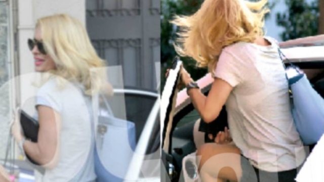 Ελένη Μενεγάκη: Αποκλειστικές φωτογραφίες με σορτσάκι πριν και μετά το photoshop