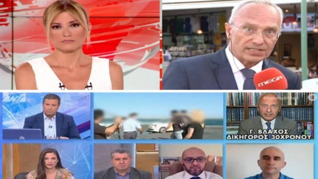 Φολέγανδρος: Ο δικηγόρος του δολοφόνου βγήκε και τσακώθηκε και στον ΑΝΤ1 και στο Mega!