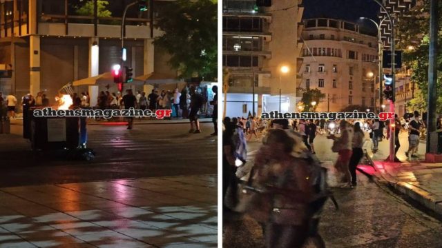 Σοβαρά επεισόδια στο Σύνταγμα! “Κάτω ο Μητσοτάκης” φωνάζει ο κόσμος – Ρίψη μολότοφ, αποκλειστικές εικόνες