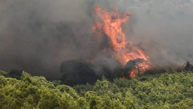 Φωτιά στο Βαρνάβα – Ποιες περιοχές της Αττικής κινδυνεύουν