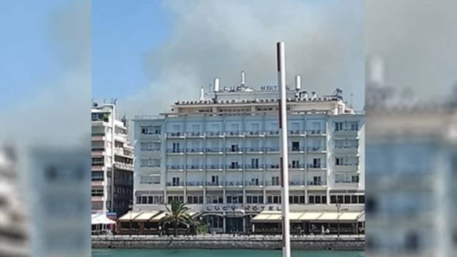 Τεράστια φωτιά και στην Χαλκίδα: Μεγάλοι καπνοί έχουν σκεπάσει το κέντρο της πόλης!