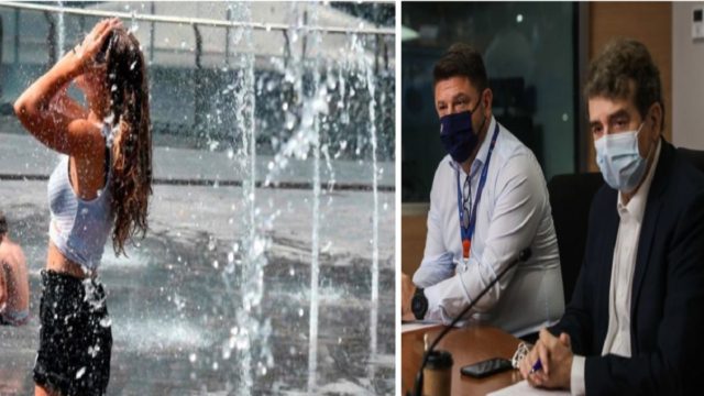Καιρός-Καύσωνας: Σε εφαρμογή το «σχέδιο Ιόλαος»! Τα μέτρα που ανακοίνωσαν Χαρδαλιάς-Χρυσοχοΐδης