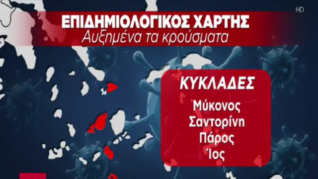 Κορωνοϊός: Ποιά νησιά βρίσκονται κοντά στο κόκκινο – Τα μέτρα που εξετάζει η επιτροπή και το «Big Brother» της κυβέρνησης (Video)