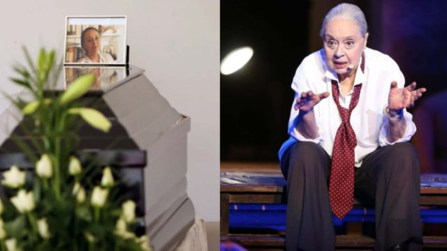 Μάγια Λυμπεροπούλου: Θλίψη στην κηδεία της ηθοποιού – Στις 15:00 η αποτέφρωση της ηθοποιού