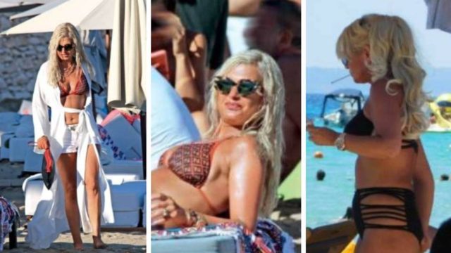 Αρετουσάριστες φωτογραφίες της Μαρίνας Πατούλη: Στα 53 της με μικροσκοπικά μαγιό!