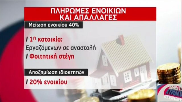 Τι ισχύει με τα ενοίκια Ιουνίου και Ιουλίου – Πώς θα ρυθμιστούν τα κορωνοχρέη (Video)