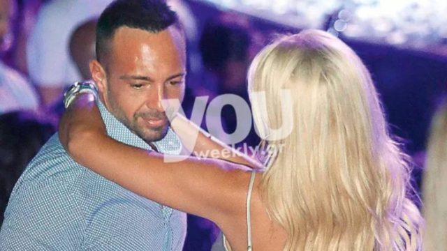 Μεθυσμένα καυτά φιλιά για Σπυροπούλου – Σταθοκωστόπουλο! Αποκλειστικές φωτογραφίες από βραδινή έξοδό τους