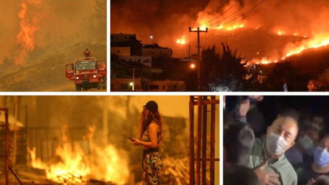 Ασύλληπτες διαστάσεις παίρνουν οι πυρκαγιές στην Τουρκία: Τέσσερις νεκροί, επίθεση κατοίκων στον Τσαβούσογλου