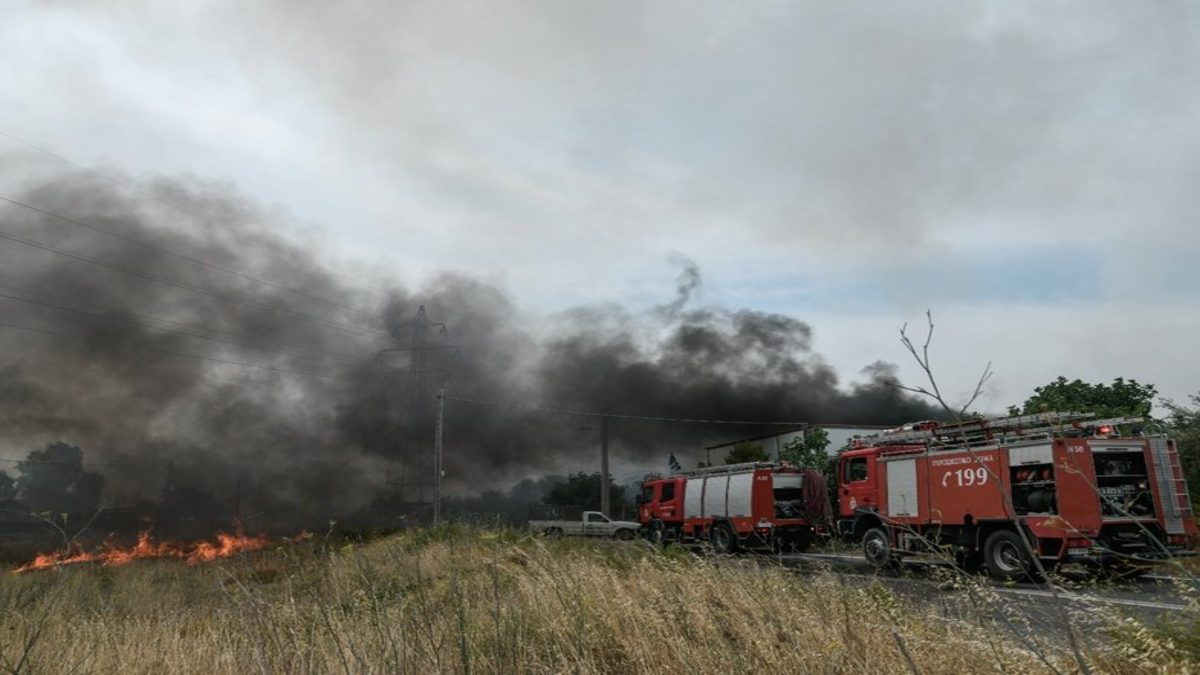 Υπό έλεγχο τέθηκε η φωτιά στην Άμφισσα – Ανησυχία για τους ισχυρούς ανέμους στην περιοχή