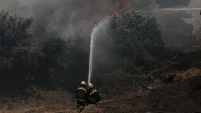 Φωτιά στην Εύβοια: Σε πύρινο κλοιό για 8η ημέρα – Μάχη με τις αναζωπυρώσεις σε Ελληνικά, Αγριοβότανο, Ασμήνι, Γαλατσώνα και Αβγαριά