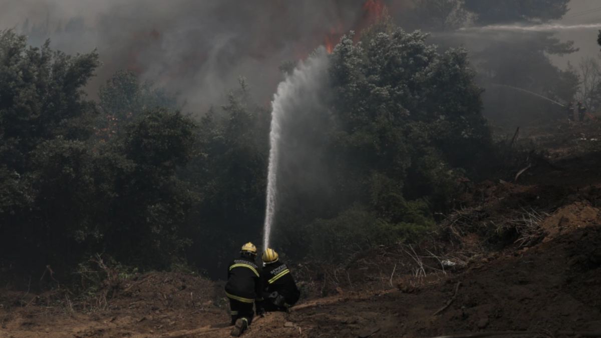 Φωτιά στην Εύβοια: Σε πύρινο κλοιό για 8η ημέρα – Μάχη με τις αναζωπυρώσεις σε Ελληνικά, Αγριοβότανο, Ασμήνι, Γαλατσώνα και Αβγαριά