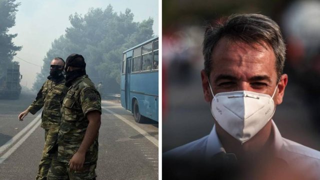 Απόφαση Κυριάκου Μητσοτάκη: Ρίχνεται και ο στρατός στη μάχη με τις φωτιές!