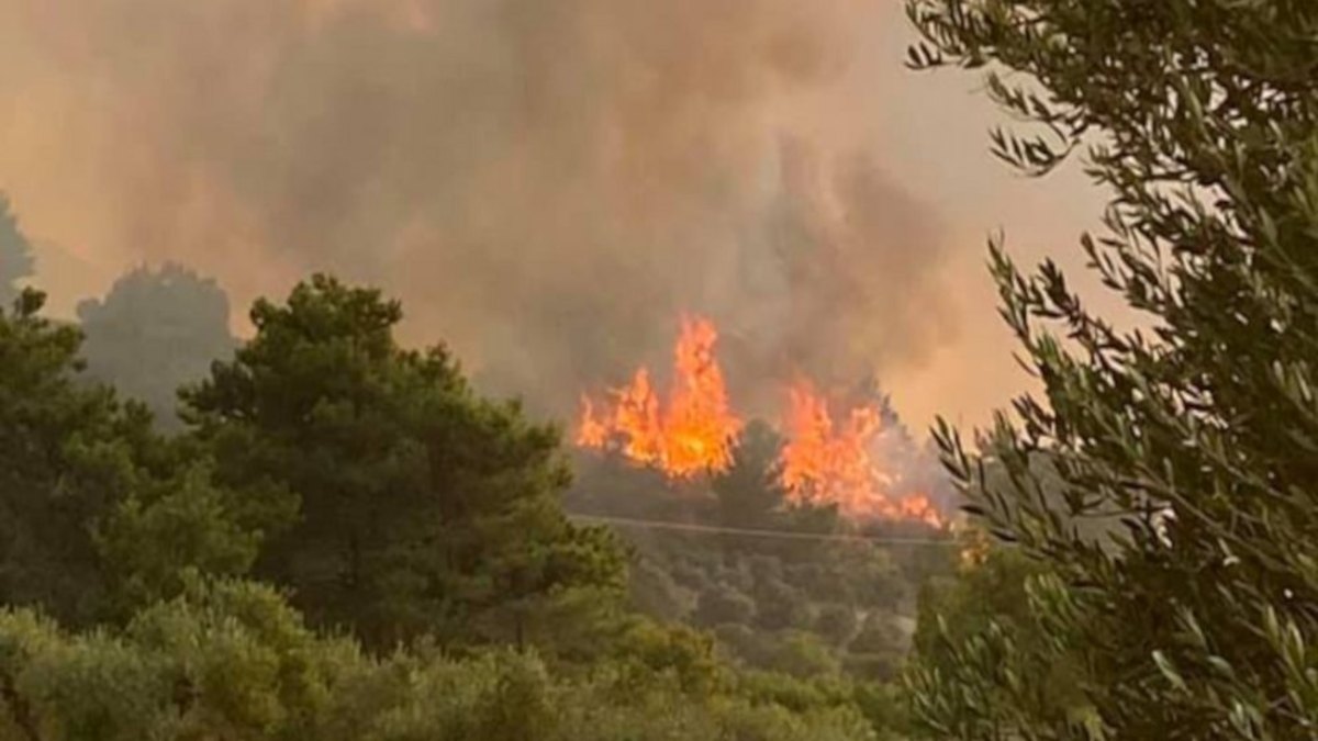 Φωτιά στη Ρόδο: Ενεργοποιήθηκε ο “Κοπέρνικος” μετά από εντολή Χαρδαλιά