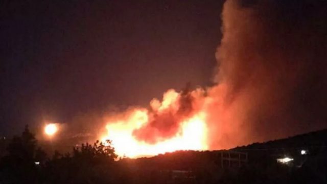 Νέα επικίνδυνη φωτιά στην Εύβοια: Μεγάλη πυρκαγιά στην περιοχή Φυγιάς – Εκκενώθηκαν δύο οικισμοί (Video)