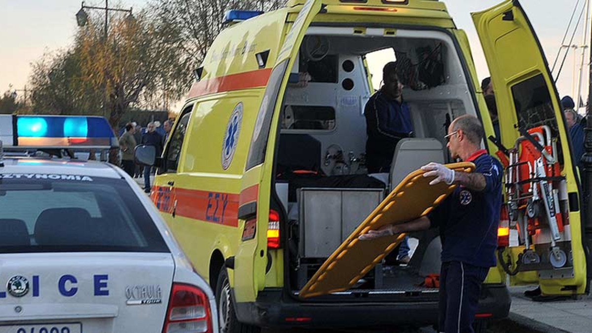 Ηράκλειο: Στο νοσοκομείο 55χρονος μετά από τροχαίο