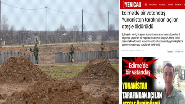 Προβοκάτσια από Τουρκικά ΜΜΕ: «Νεκρός Τούρκος από ελληνικά πυρά στον Έβρο» – Διαψεύδει η ελληνική πλευρά