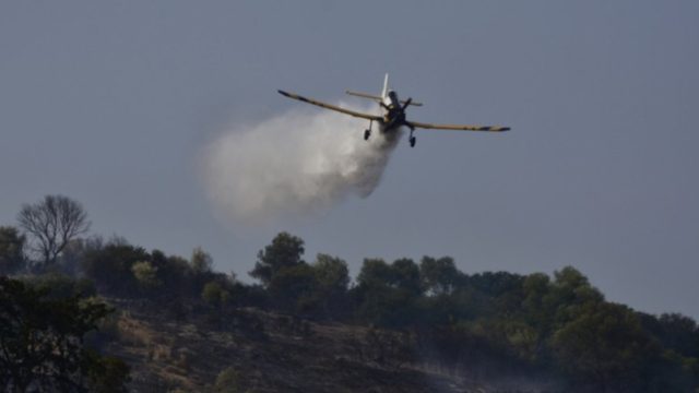 Ζάκυνθος: Έπεσε αεροσκάφος που επιχειρούσε στη φωτιά
