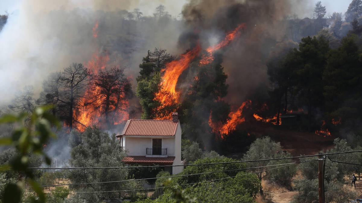 Φωτιά στην Εύβοια: Μάχη για να σωθούν Κεχριές και Δάφνη – Τρία τα πύρινα μέτωπα