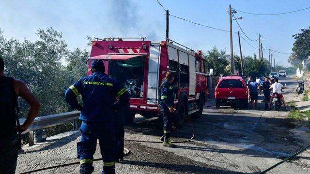 Συναγερμός στην πυροσβεστική: Φωτιά στο Παγγαίο