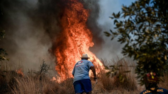 Φωτιά σε δασική έκταση στο Ωραιό Ξάνθης