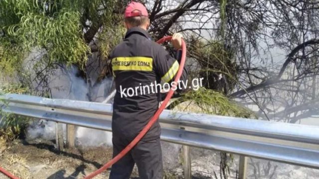 Φωτιά στα Αγιαννιώτικα Κορίνθου