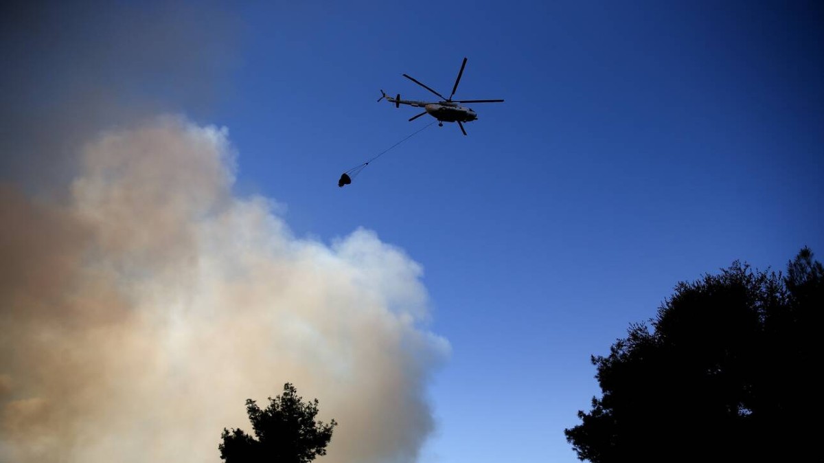 Φωτιά και στη Μεσσηνία: Πυρκαγιά στην περιοχή Μέλπεια