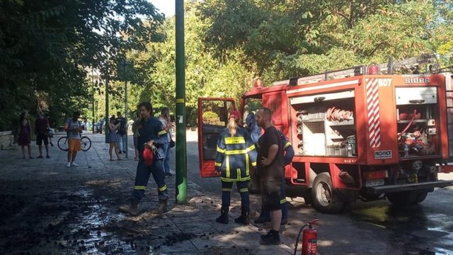 Αυτή είναι η γυναίκα που έβαλε φωτιά στο Πεδίον του Άρεως