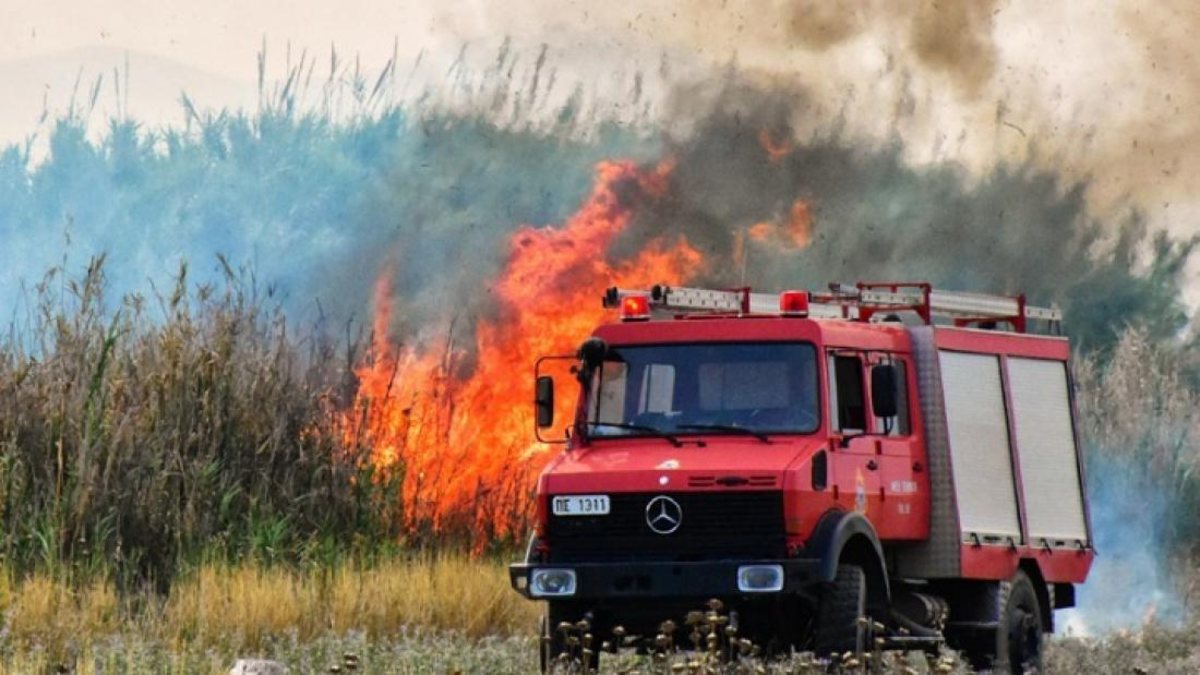 Φωτιά στο Λασίθι – Επιχειρεί η πυροσβεστική